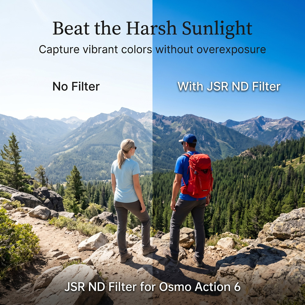 Filtro ND JSR per DJI Osmo Act - Action Camera Nd Filter Set 4K recensione e prezzo