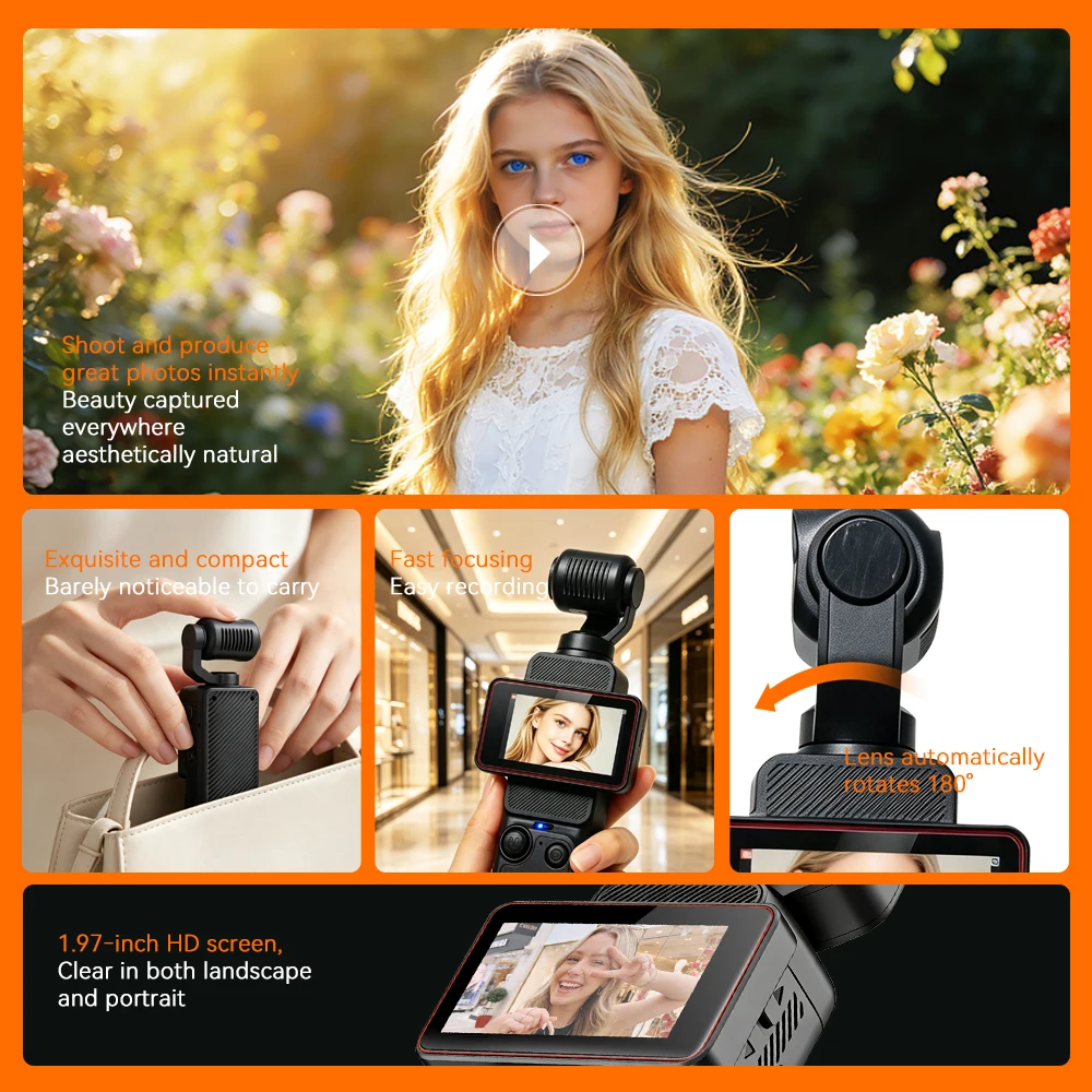 Nuova Action Camera Portatile  - Action Camera Optical Image Stabilization recensione e prezzo