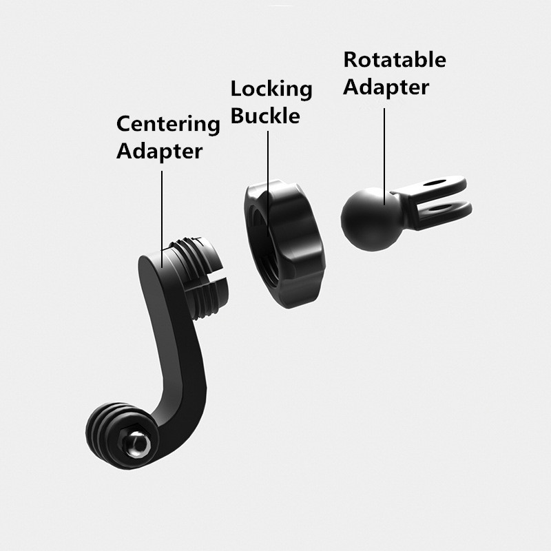 Universale 360 °   Adattatore  - Action Camera Motorcycle Helmet Mount recensione e prezzo