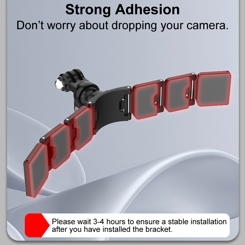 Supporto per mentoniera per ca - Action Camera Motorcycle Helmet Mount recensione e prezzo
