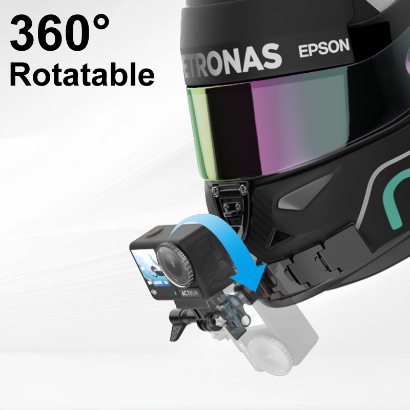 Supporto per mentoniera per ca - Action Camera Motorcycle Helmet Mount recensione e prezzo
