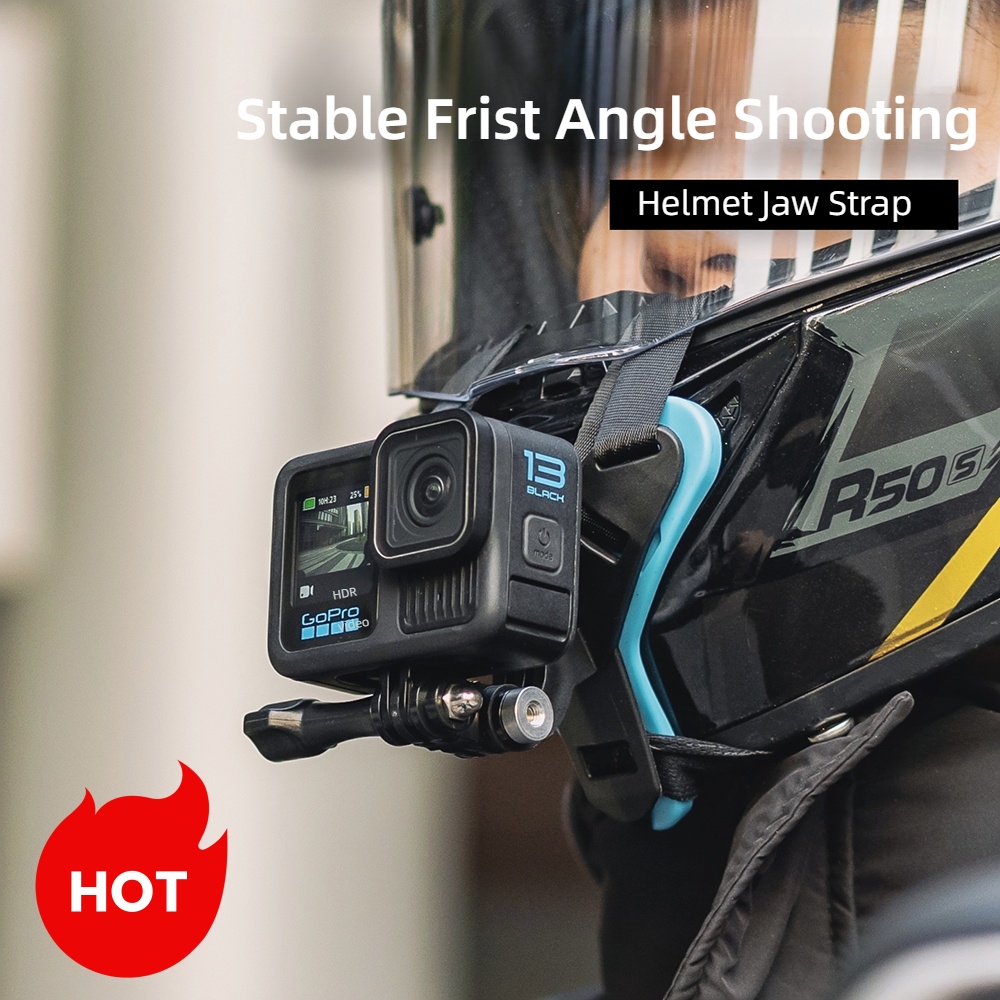 Staffa per mascella per casco  - Action Camera Motorcycle Helmet Mount recensione e prezzo