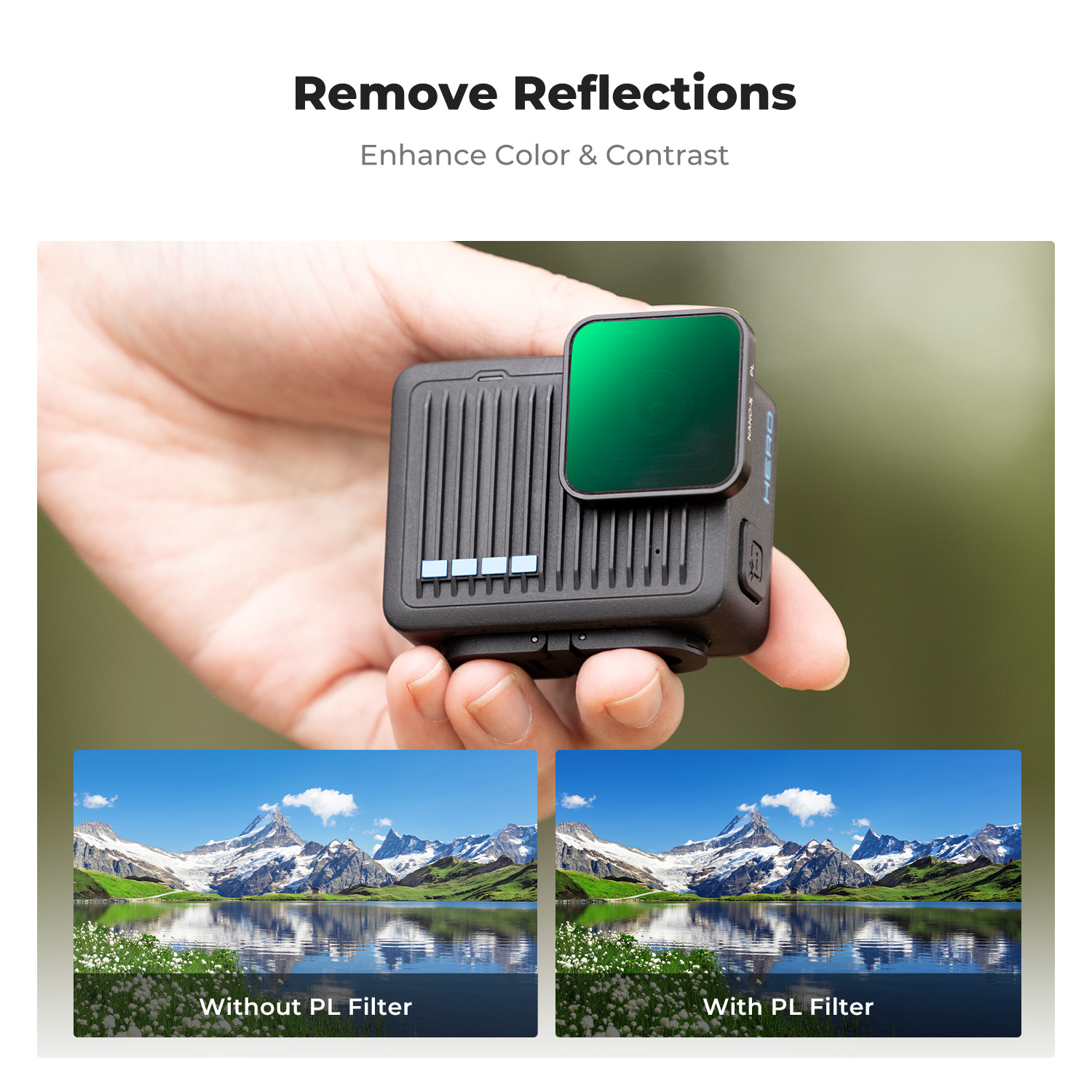 Set di Filtri K&F CONCEPT per  - Action Camera Nd Filter Set 4K recensione e prezzo