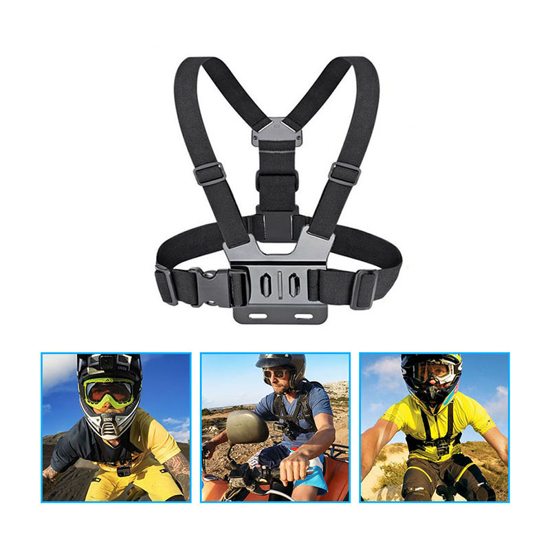 Supporto pettorale per telefon - Action Camera Chest Strap Harness Mount recensione e prezzo