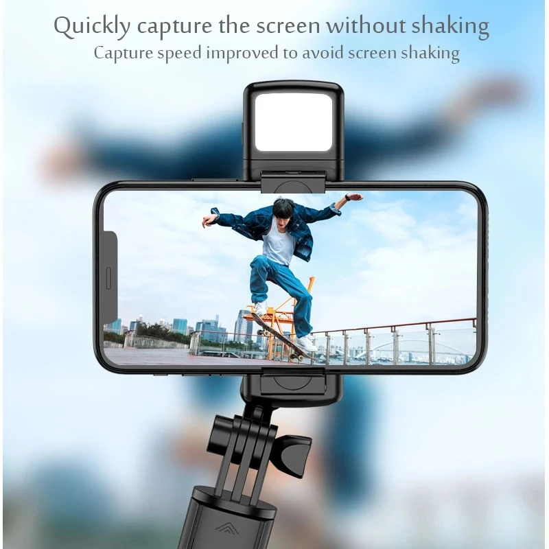 Asta per selfie con treppiede, - Action Camera Selfie Stick Invisible recensione e prezzo