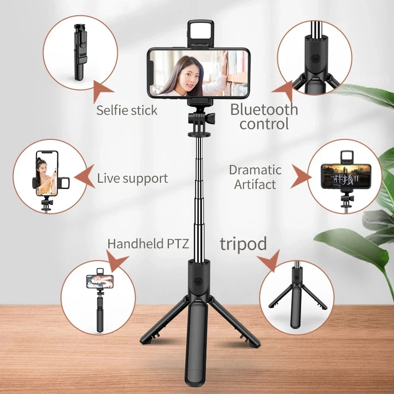 Asta per selfie con treppiede, - Action Camera Selfie Stick Invisible recensione e prezzo