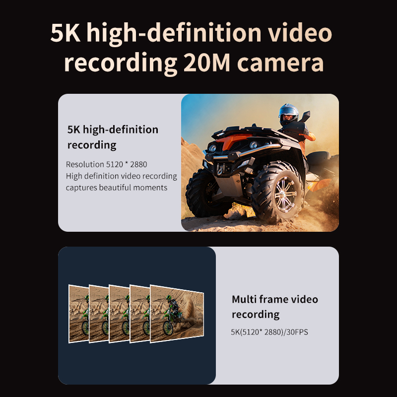 Action Camera 5K 30M Impermeab - Action Camera Optical Image Stabilization recensione e prezzo