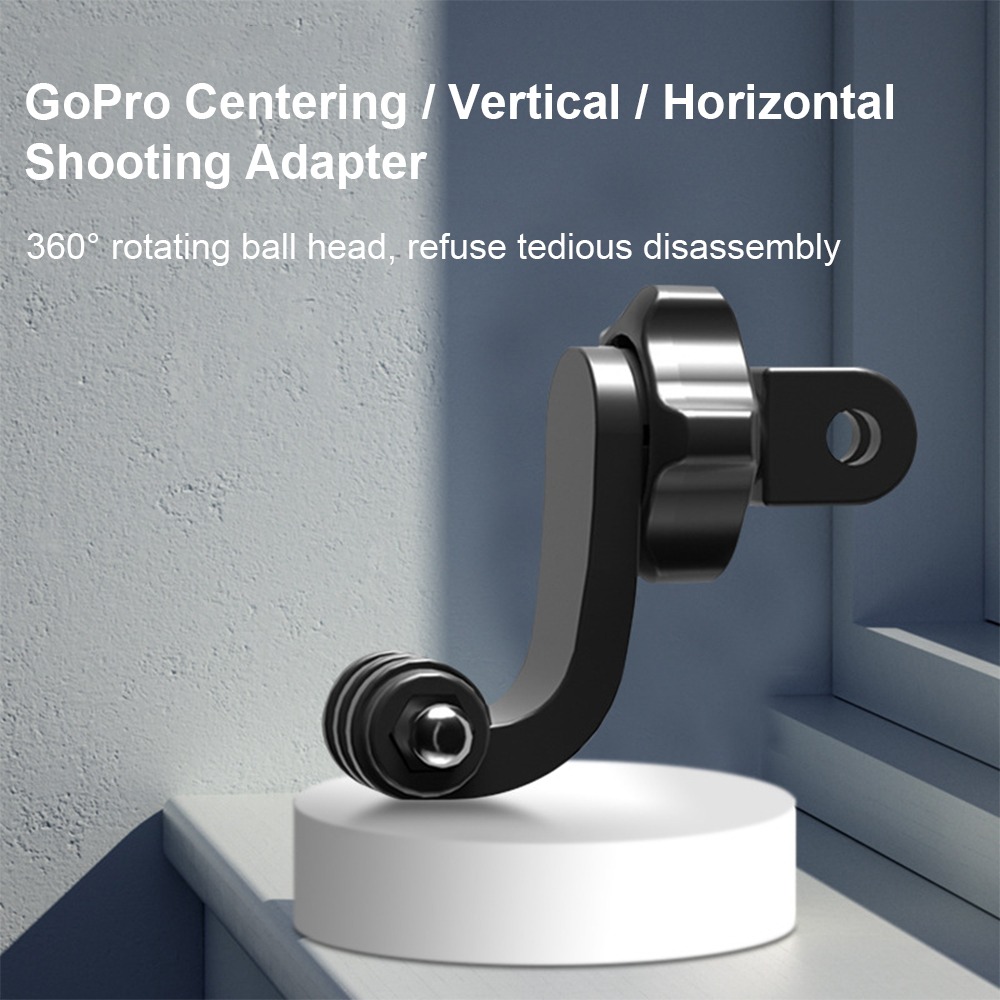 Universale 360 °   Adattatore  - Action Camera Motorcycle Helmet Mount recensione e prezzo