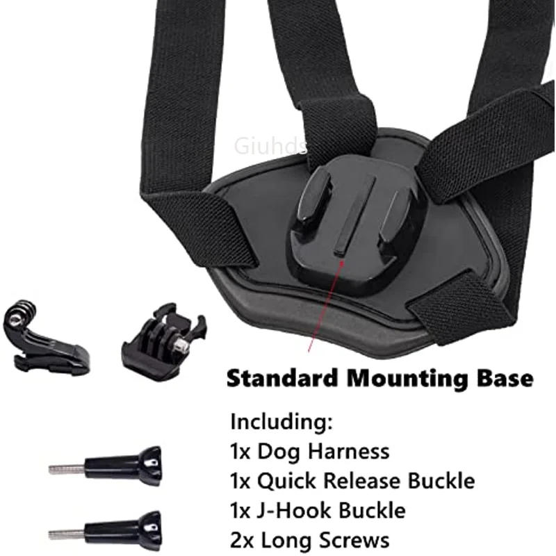 Fascia per cani regolabile per - Action Camera Chest Strap Harness Mount recensione e prezzo