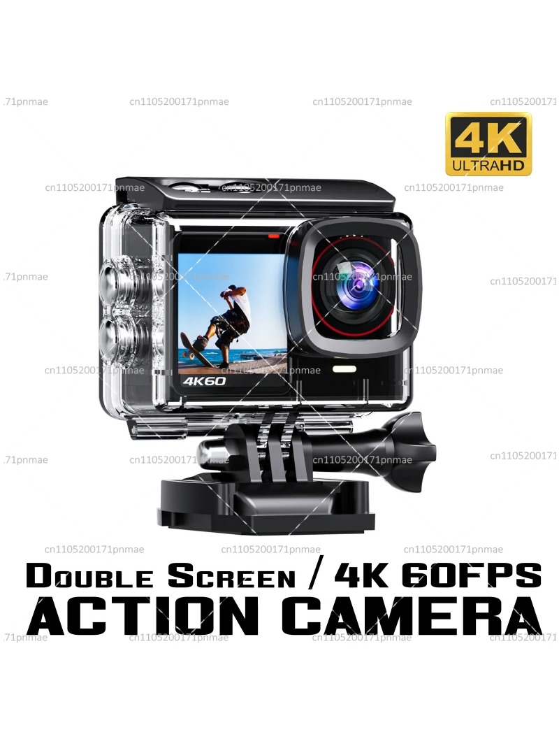 Action Camera WiFi 4K 60FPS co - Action Camera 4K 60Fps Dual Screen recensione e prezzo