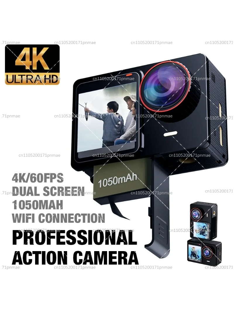 Action Camera WiFi 4K 60FPS co - Action Camera 4K 60Fps Dual Screen recensione e prezzo