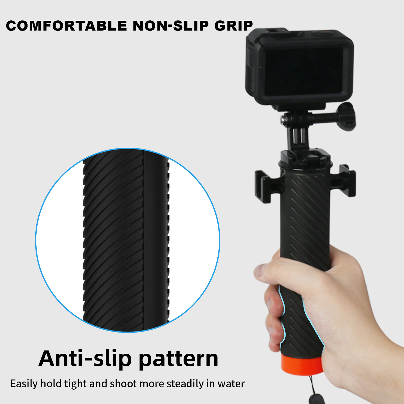 Impugnatura Galleggiante per I - Action Camera Floating Handle Grip recensione e prezzo