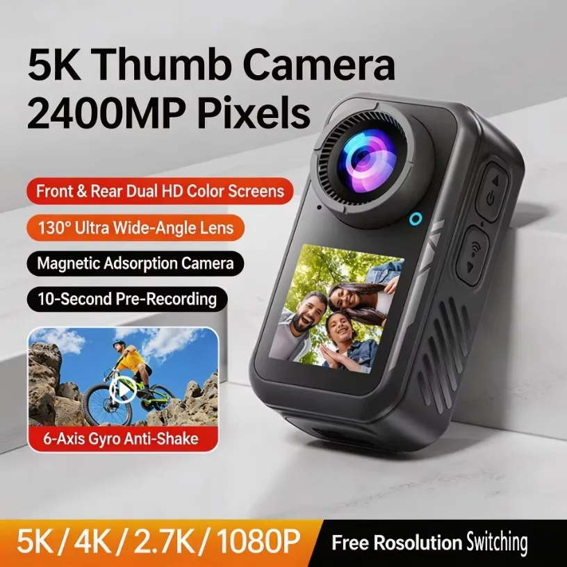 Action Camera 4K 60 FPS con Gi - Action Camera Optical Image Stabilization recensione e prezzo