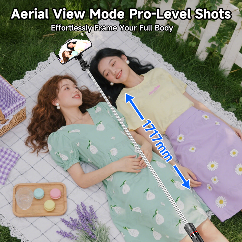 AXNEN F15 Treppiede allungabil - Action Camera Selfie Stick Invisible recensione e prezzo