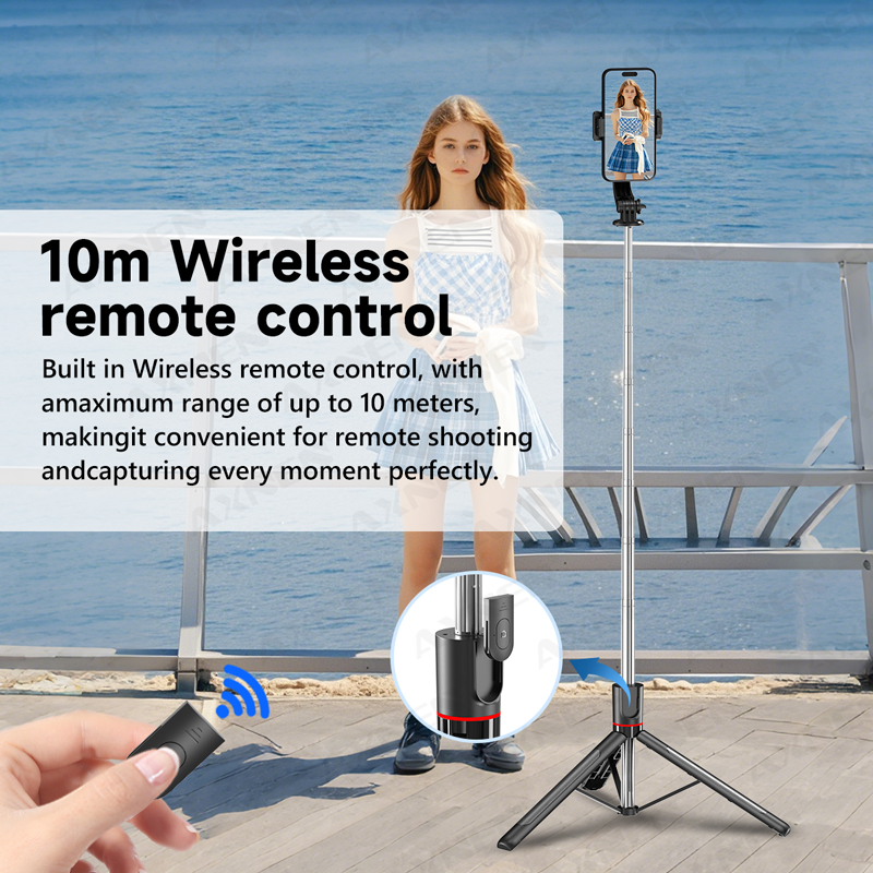 AXNEN F15 Treppiede allungabil - Action Camera Selfie Stick Invisible recensione e prezzo